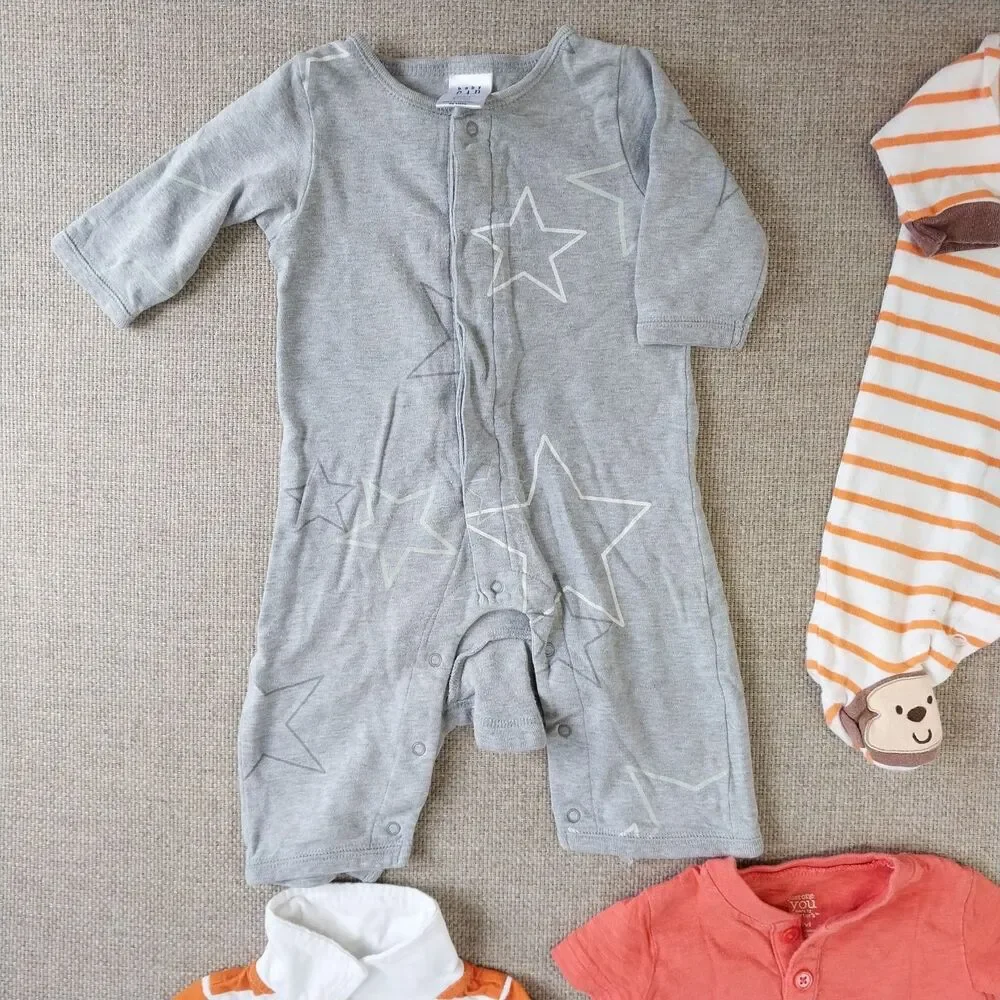 Baby Infant Boy Clothing Bundle Bodysuit Variety Of Colors 11 Pieces Newborn #8